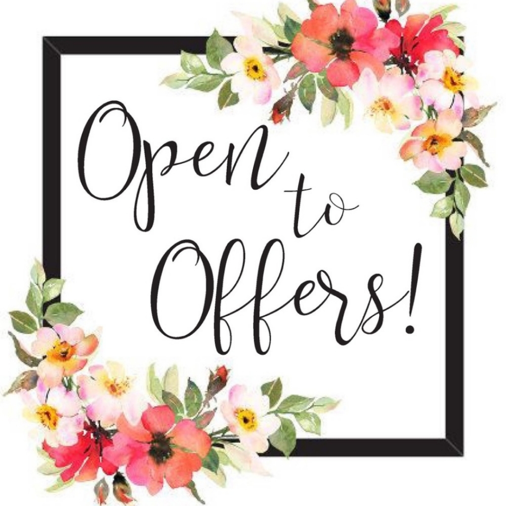 Offers always considered!!
